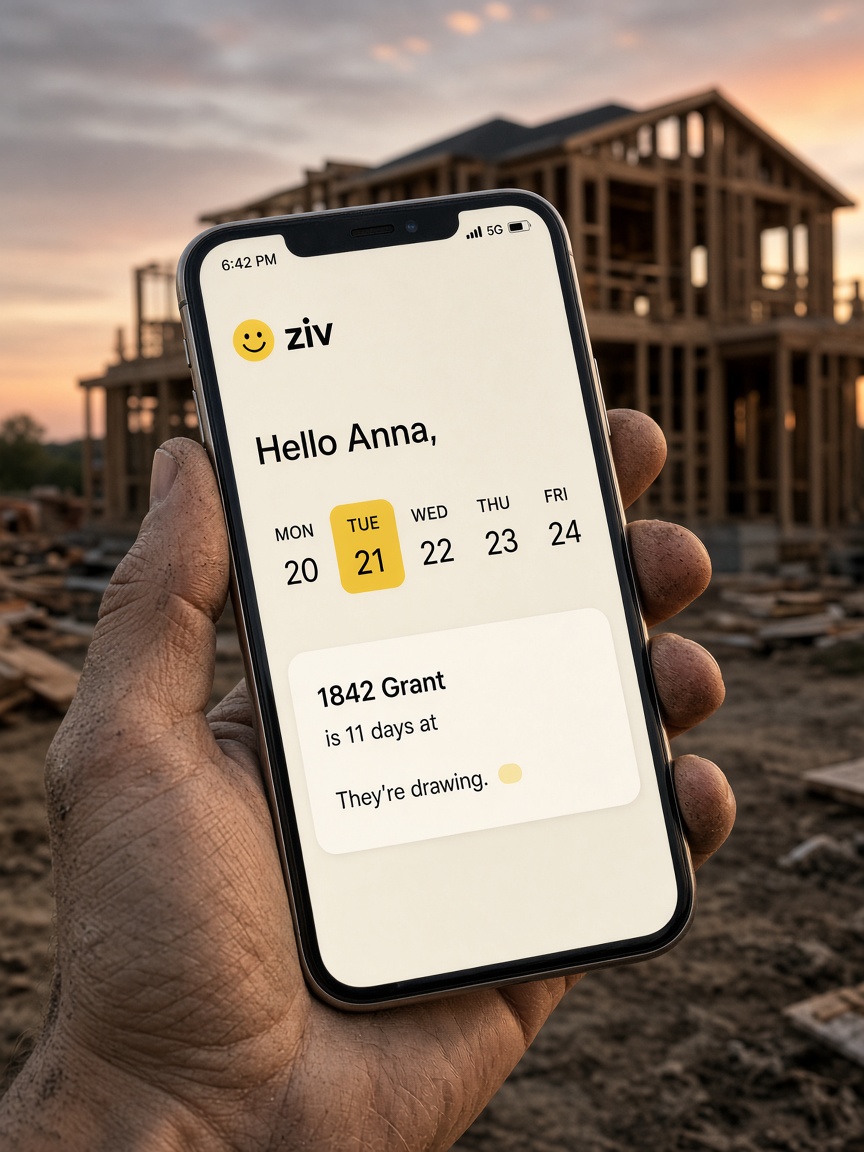 Home in ziv. buddy tells you who needs you today.